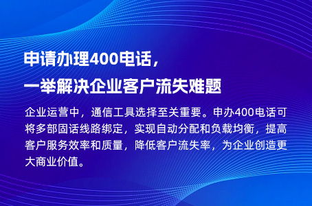 申请办理400电话，一举解决企业客户流失难题.jpg